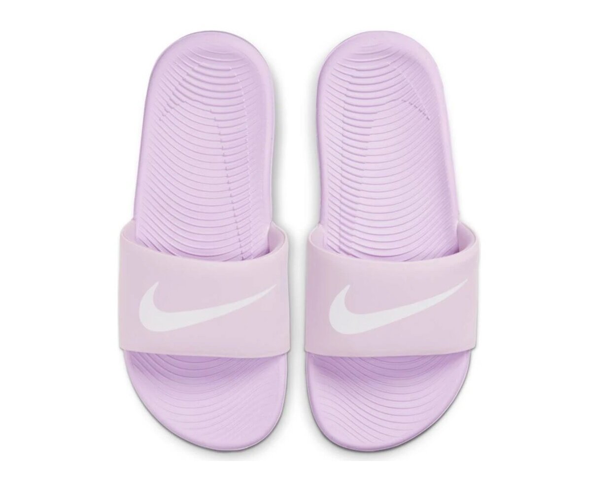 kids red nike slides