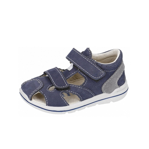RICOSTA PEPINO KASPI Kindersneaker – Echtleder Mit Klettverschluss, Made In Europe