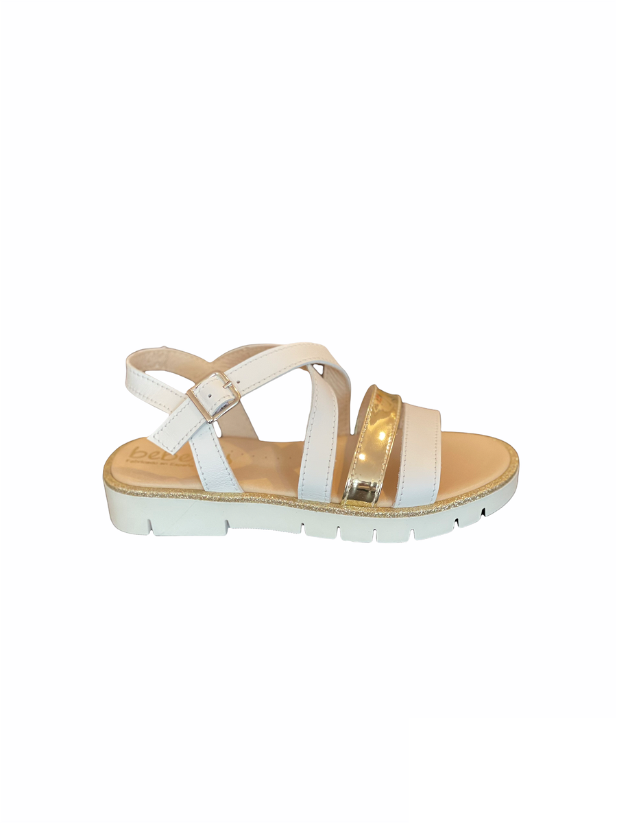Beberlis strappy wedge sandal - Girls-Sandals : Fussy Feet | Shop Kids ...