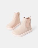 Walnut Heidi Boot-boots-Fussy Feet - Childrens Shoes